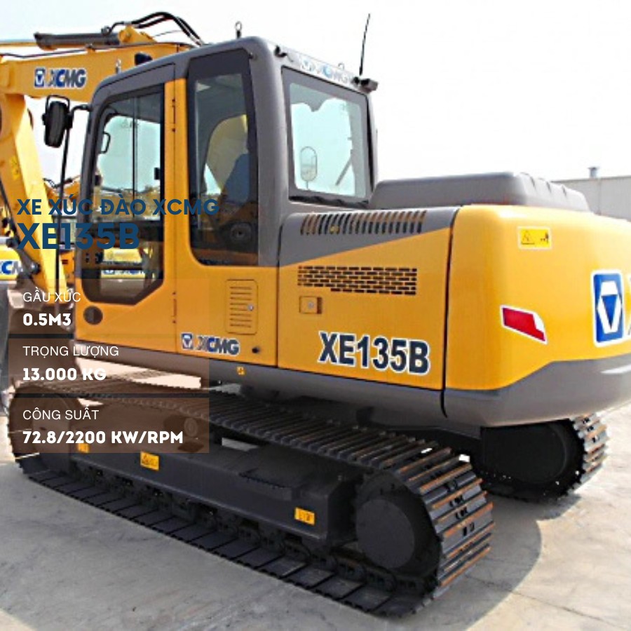 Máy Xúc Đào XE135B