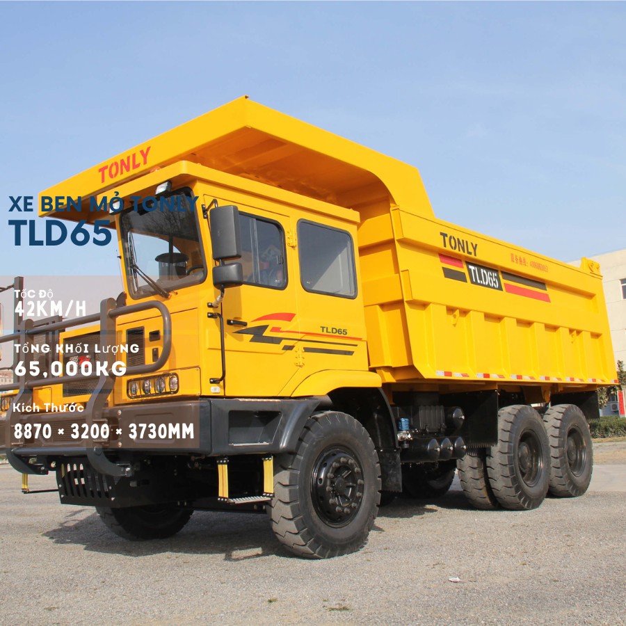 Xe ben mỏ Tonly TLD65