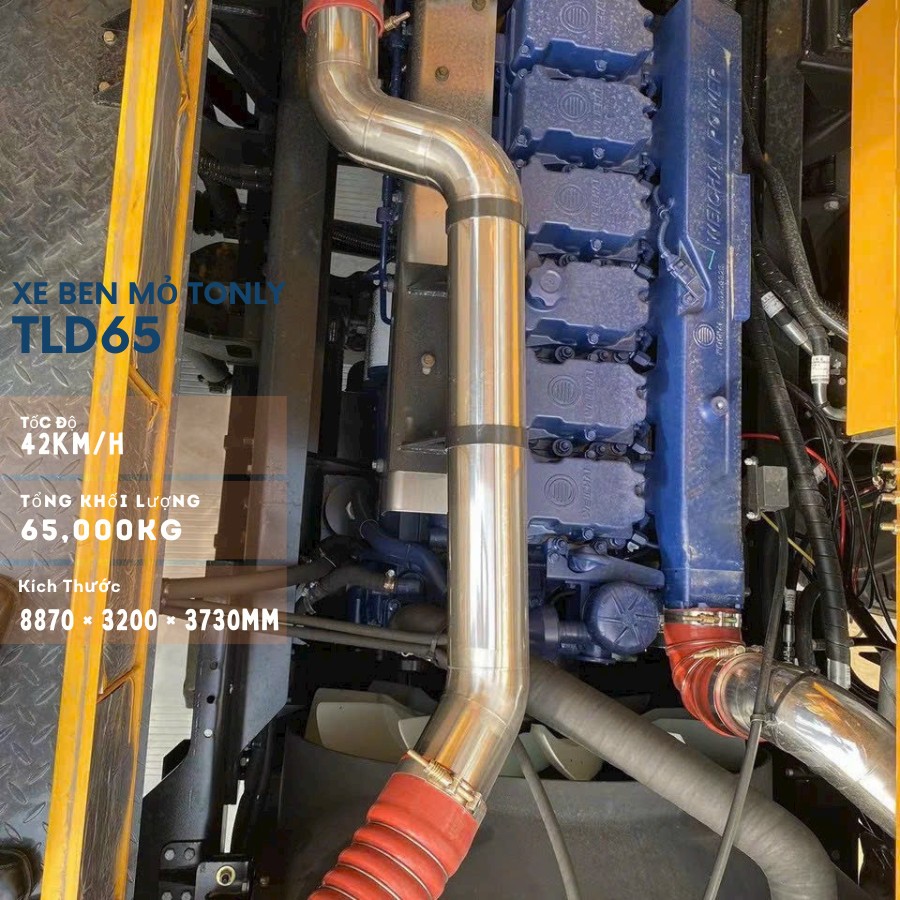 Động cơ xe ben tonly TLD65