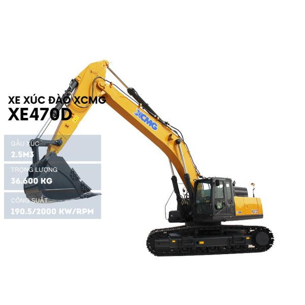 Máy Xúc Đào XE470D - Image 4