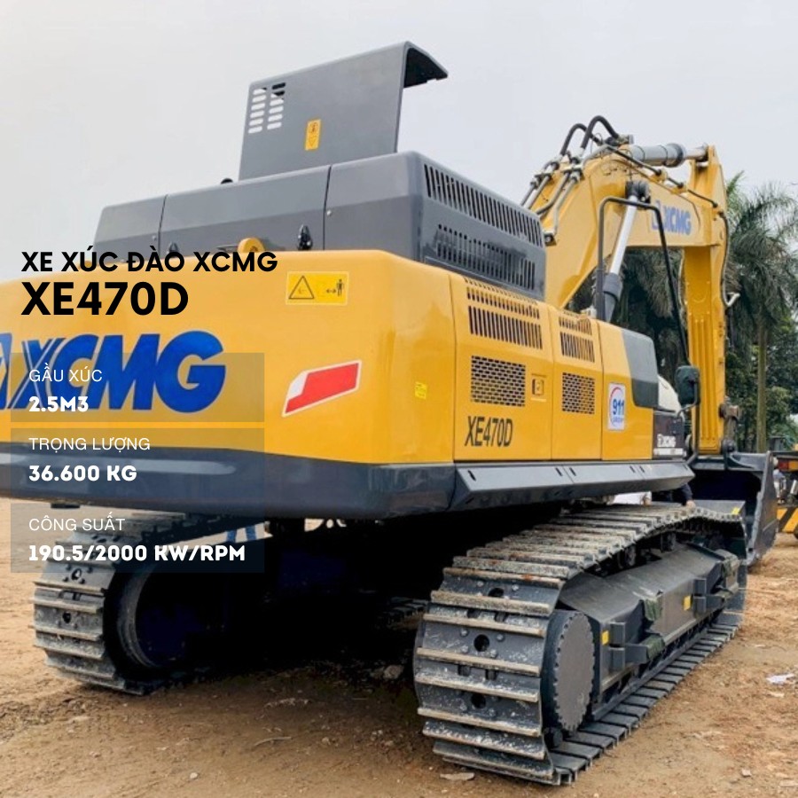 xe xuc dao xe470D 8