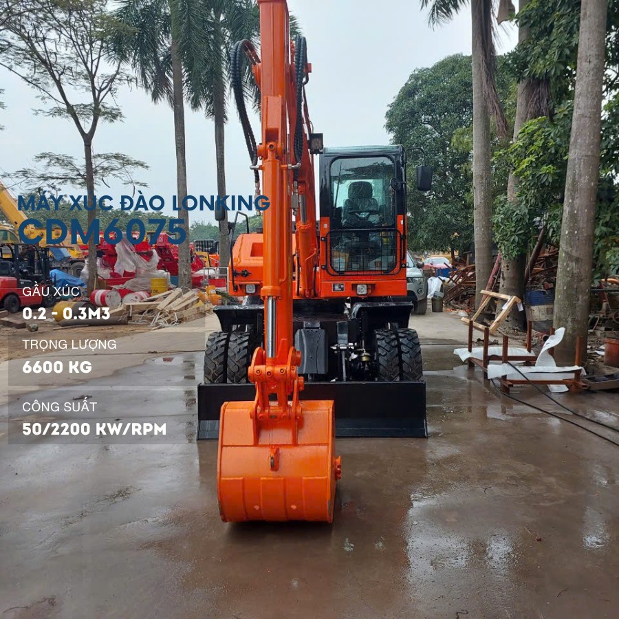 Máy xúc đào Lonking CDM6075