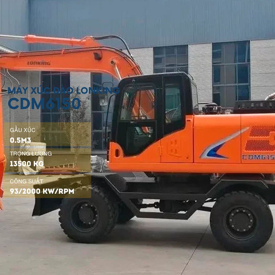 Máy Xúc Đào CDM6150