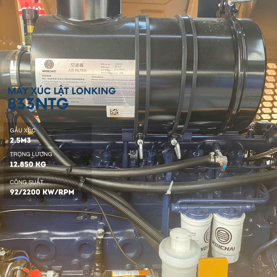 may xuc lat 833NTG 19
