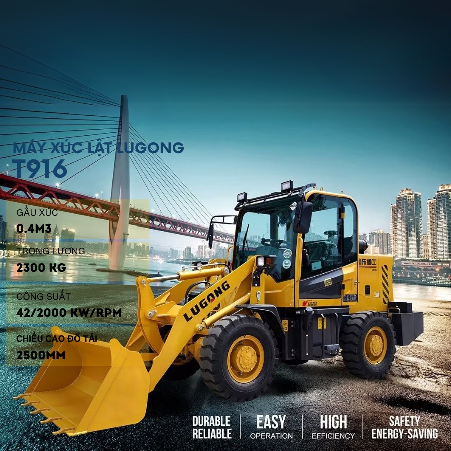 xe xuc lat t916 lugong 8
