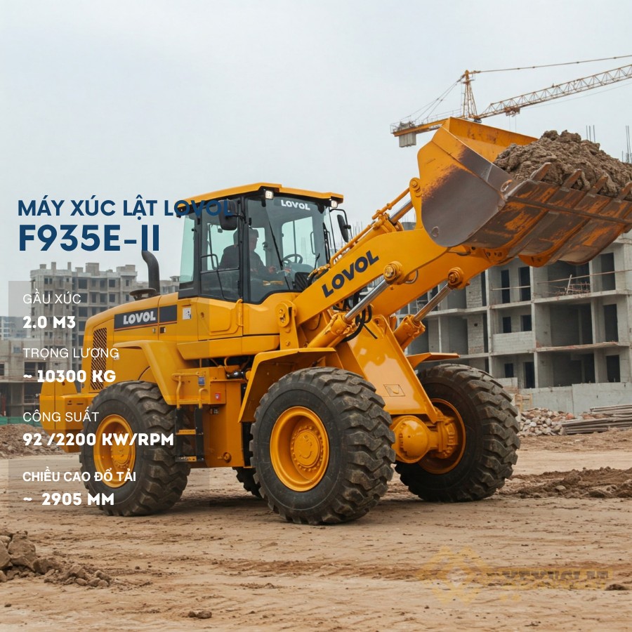 xe xúc lật Lovol FL935E-II