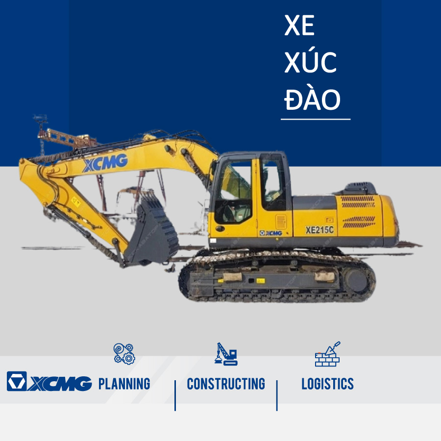 Xe Xúc Đào XCMG